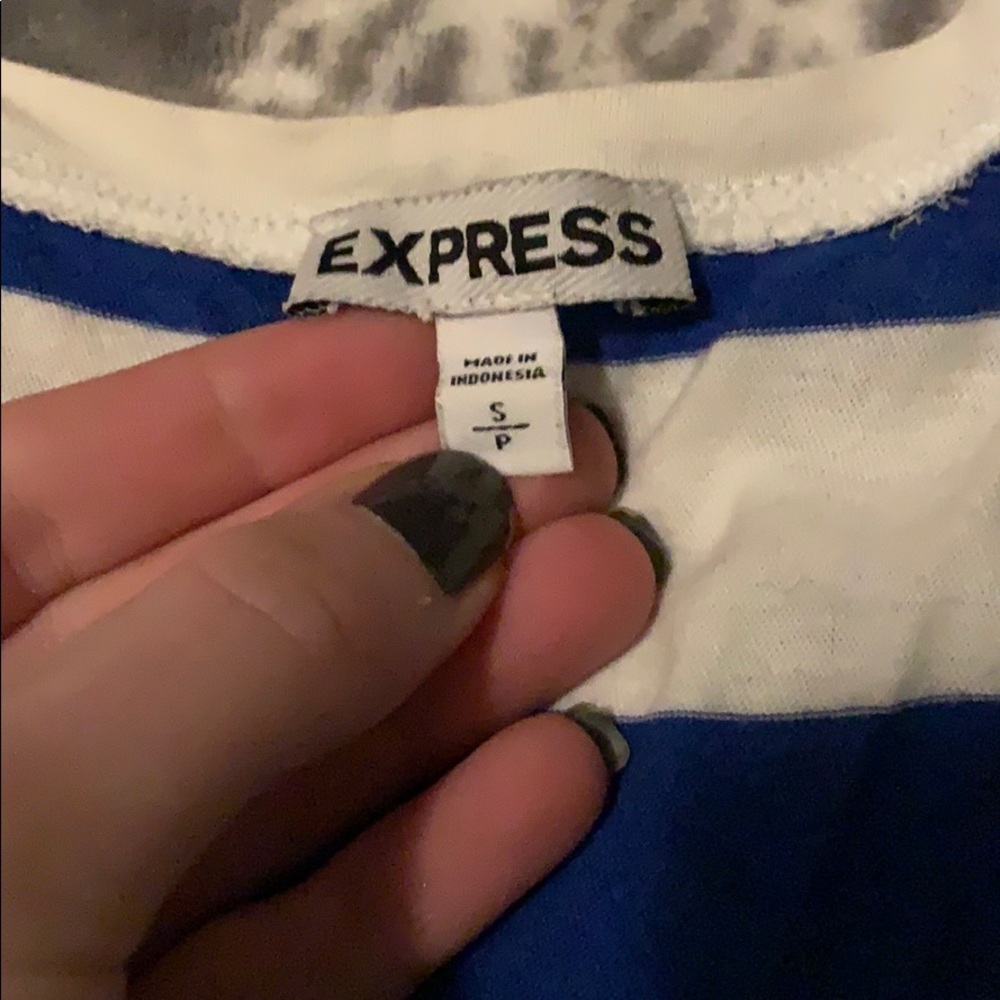Striped Express Racerback Tank - Picture 3 of 4
